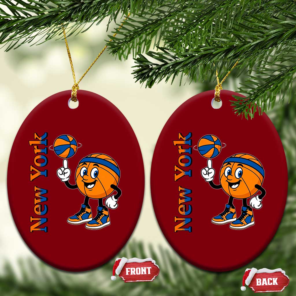 Funny New York Pride Ceramic Ornament Basketball Lover Fan Gift TS12 Print Your Wear