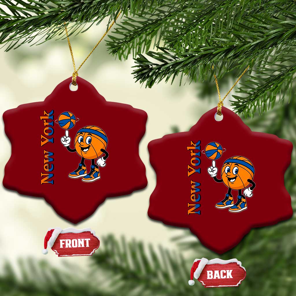 Funny New York Pride Ceramic Ornament Basketball Lover Fan Gift TS12 Print Your Wear