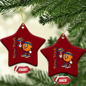 Funny New York Pride Ceramic Ornament Basketball Lover Fan Gift TS12 Print Your Wear