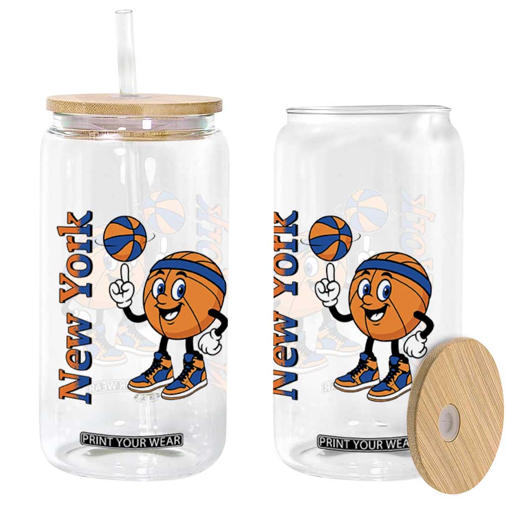 Funny New York Pride Glass Can Basketball Lover Fan Gift TS12 Print Your Wear