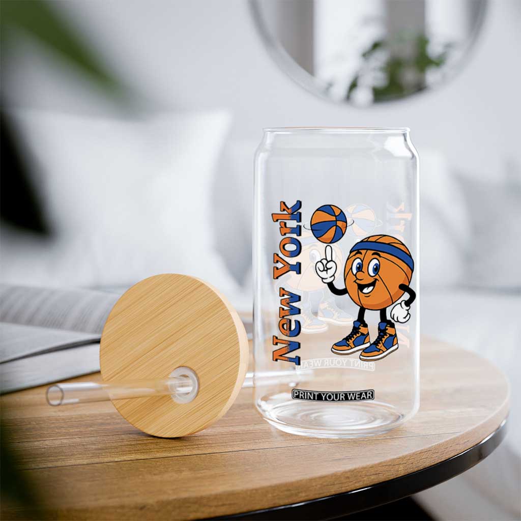 Funny New York Pride Glass Can Basketball Lover Fan Gift TS12 Print Your Wear