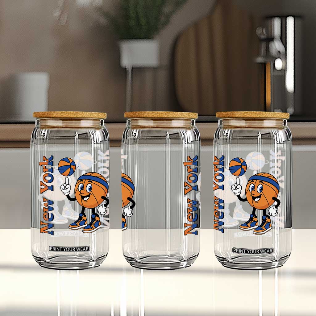 Funny New York Pride Glass Can Basketball Lover Fan Gift TS12 Print Your Wear
