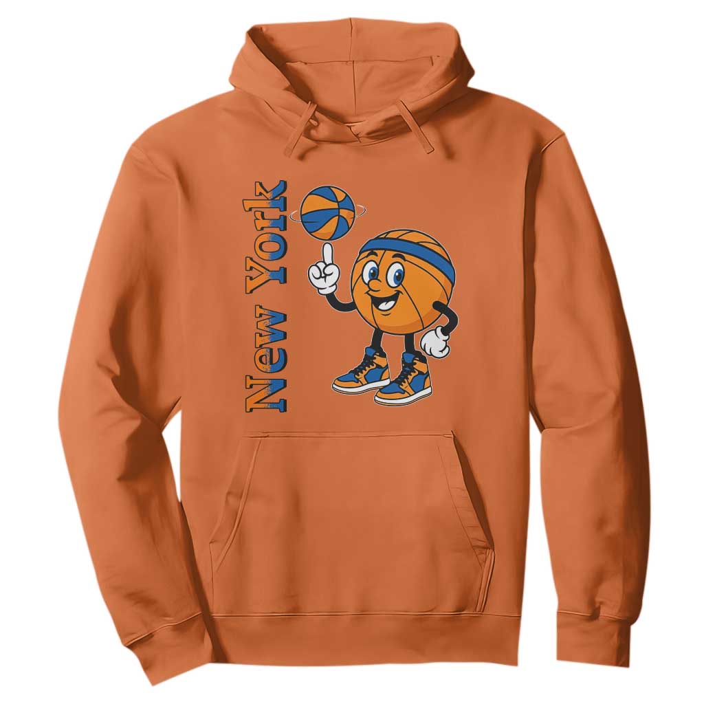 Funny New York Pride Hoodie Basketball Lover Fan Gift TS12 Orange Print Your Wear