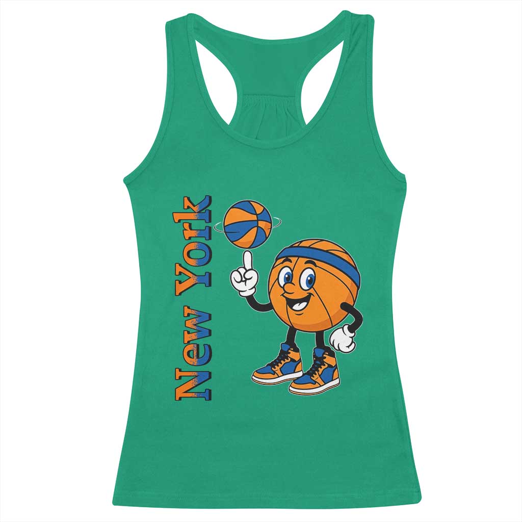 Funny New York Pride Racerback Tank Top Basketball Lover Fan Gift TS12 Irish Green Print Your Wear