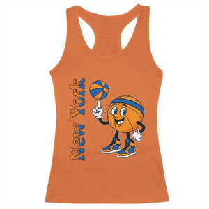 Funny New York Pride Racerback Tank Top Basketball Lover Fan Gift TS12 Orange Print Your Wear