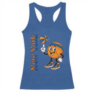 Funny New York Pride Racerback Tank Top Basketball Lover Fan Gift TS12 Royal Blue Print Your Wear