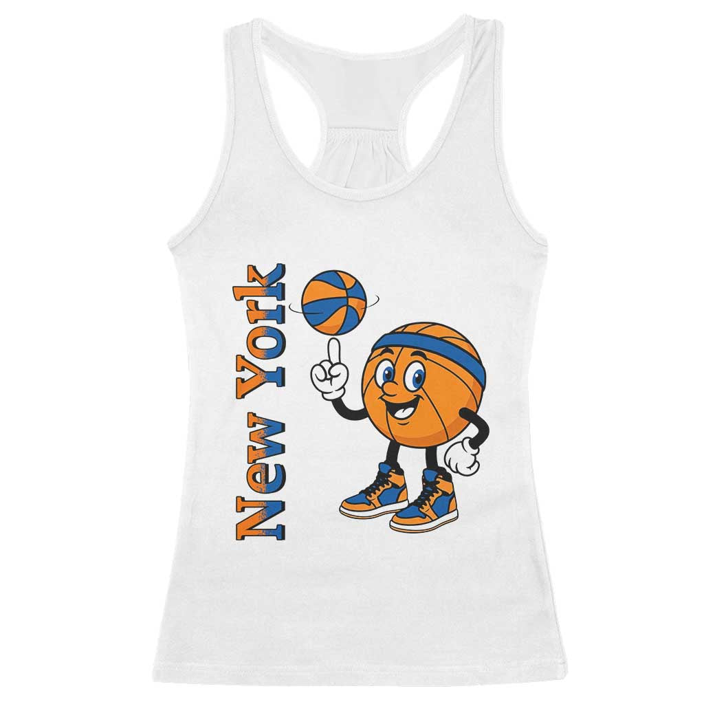 Funny New York Pride Racerback Tank Top Basketball Lover Fan Gift TS12 White Print Your Wear