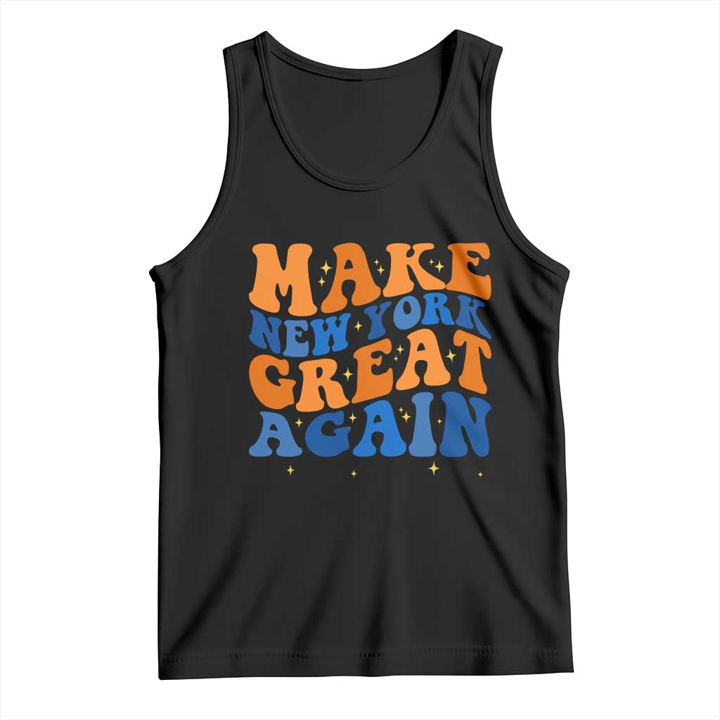 Make New York Great Again Tank Top Retro Wave Graphic TS12 Black Print Your Wear