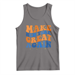 Make New York Great Again Tank Top Retro Wave Graphic TS12 Deep Heather Print Your Wear