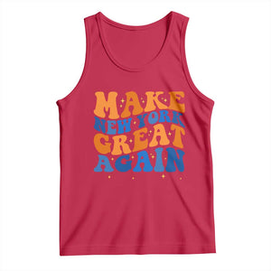 Make New York Great Again Tank Top Retro Wave Graphic TS12 Red Print Your Wear
