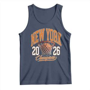 Vintage New York Champions 2026 Tank Top Hoops Fan Gift TS12 Navy Print Your Wear