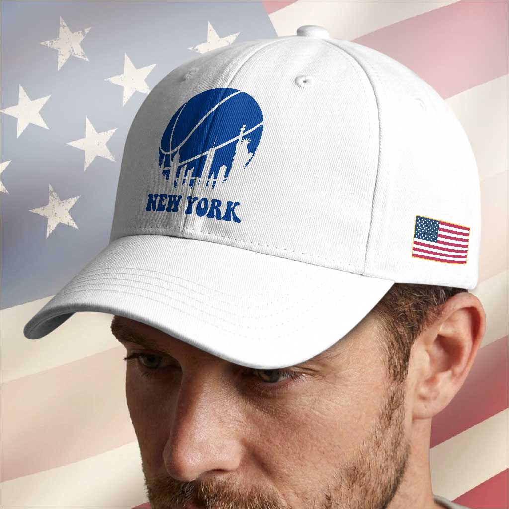 New York Skyline Baseball Cap Proud Game Day Sports Fan Gift TS12 Print Your Wear