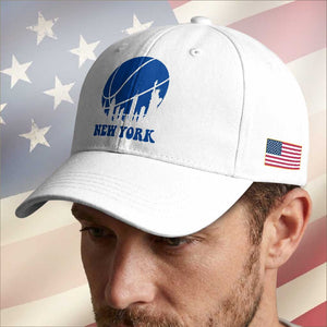 New York Skyline Baseball Cap Proud Game Day Sports Fan Gift TS12 Print Your Wear