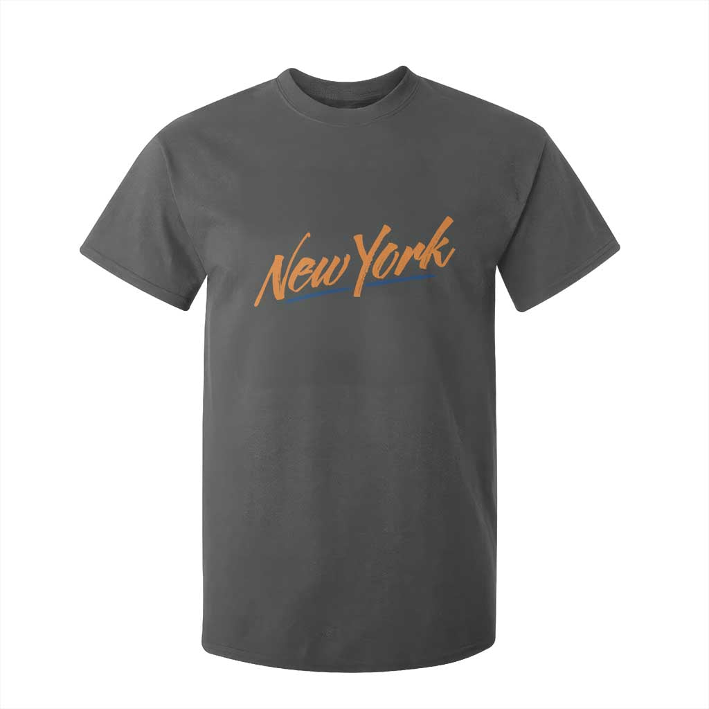 New York Pride T Shirt For Kid Classic Throwback Sports Fan TS12 Dark Heather Print Your Wear