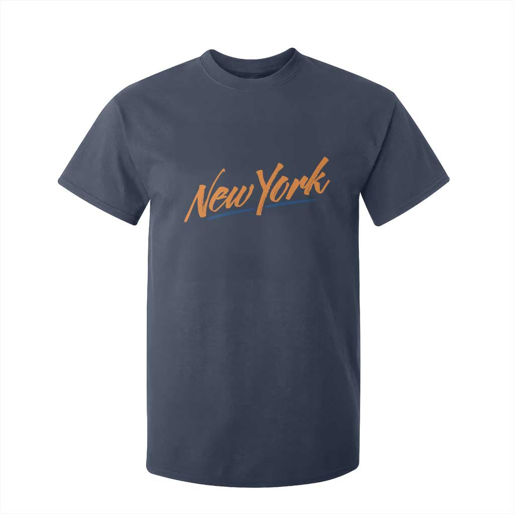 New York Pride T Shirt For Kid Classic Throwback Sports Fan TS12 Navy Print Your Wear