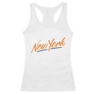 New York Pride Racerback Tank Top Classic Throwback Sports Fan TS12 White Print Your Wear