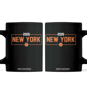 Vintage New York Hoops Pride 2026 Graphic Coffee Mug TS12 Black Print Your Wear