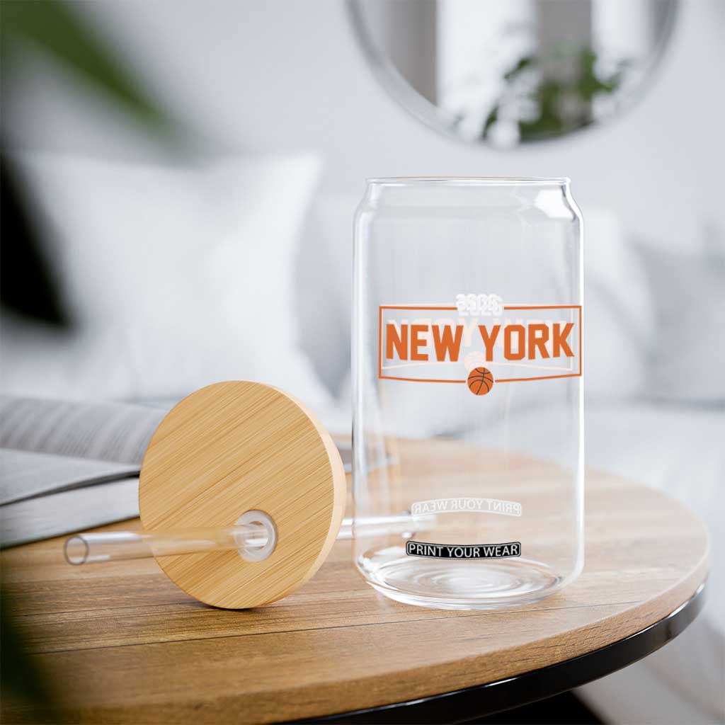 Vintage New York Hoops Pride 2026 Graphic Glass Can TS12 Print Your Wear