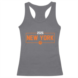 Vintage New York Hoops Pride 2026 Graphic Racerback Tank Top TS12 Charcoal Print Your Wear