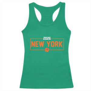 Vintage New York Hoops Pride 2026 Graphic Racerback Tank Top TS12 Irish Green Print Your Wear