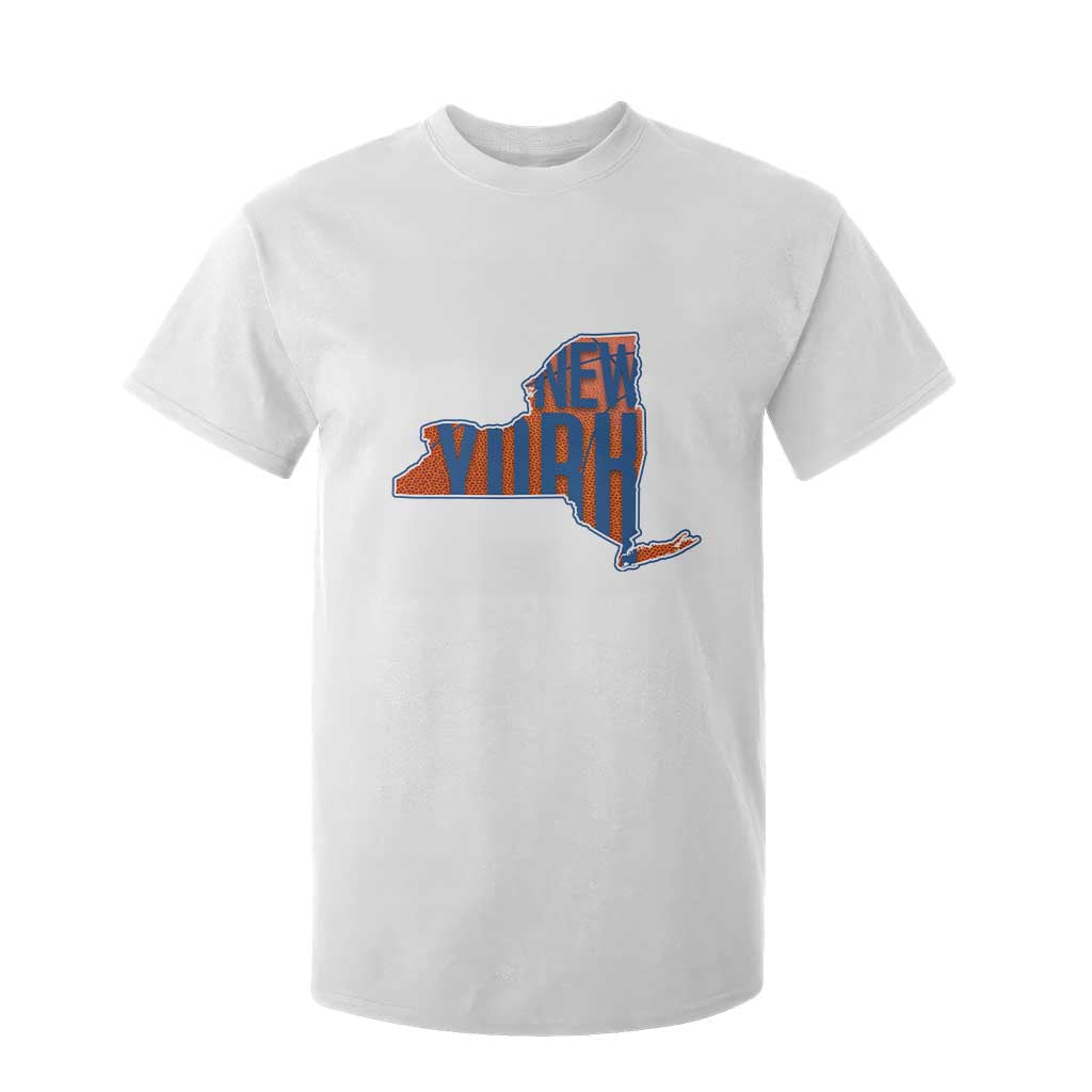 New York State Pride Graphic T Shirt For Kid Basketball Fan Gift TS12 White Print Your Wear