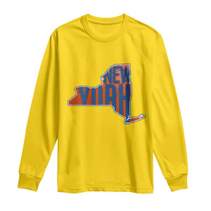 New York State Pride Graphic Long Sleeve Shirt Basketball Fan Gift TS12 Daisy Print Your Wear