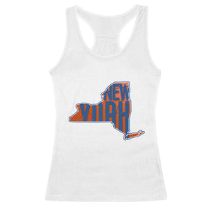 New York State Pride Graphic Racerback Tank Top Basketball Fan Gift TS12 White Print Your Wear