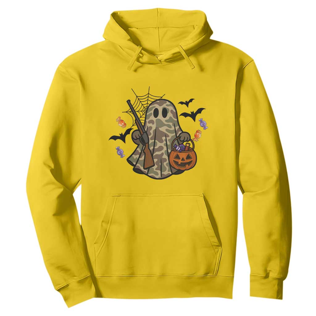 Funny Camo Hunter Halloween Ghost Costume Hoodie TS12 Daisy Print Your Wear