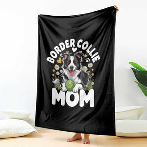 Cute Border Collie Mom Throw Blanket Flower Floral Dog Lover Gift TS12 Print Your Wear