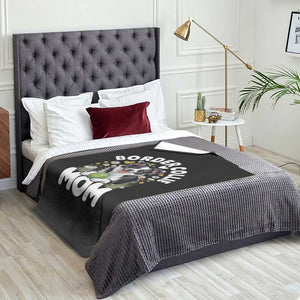 Cute Border Collie Mom Throw Blanket Flower Floral Dog Lover Gift TS12 Print Your Wear
