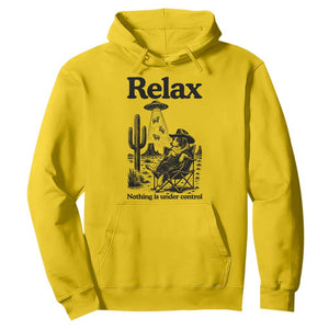 Funny Border Collie UFO Sheep Farmer Hoodie Relax Nothing Is Under Control Alien Dog Lover Gift TS12 Daisy Print Your Wear