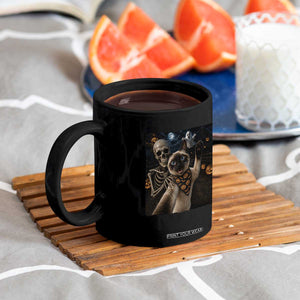 Funny Skeleton Selfie Siamese Cat Coffee Mug Halloween Spooky Cat Lover Gift TS12 Print Your Wear