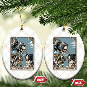 Border Collie Mom Skeleton Tarot Card Ceramic Ornament Boop Sheepdog Dog Lover Gift TS12 Print Your Wear