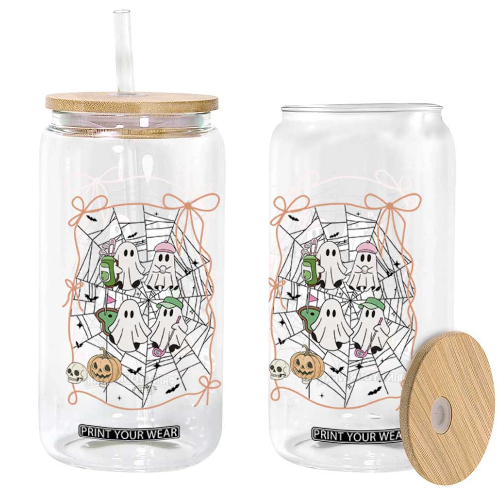 Funny Halloween Glass Can Ghost Golf Gift for Women TS12 Print Your Wear