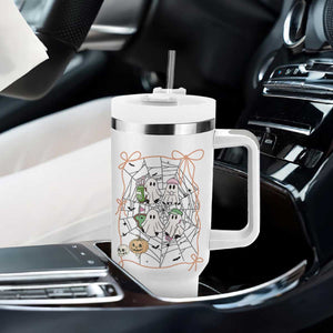 Funny Halloween Tumbler With Handle Ghost Golf Gift for Women TS12 Print Your Wear