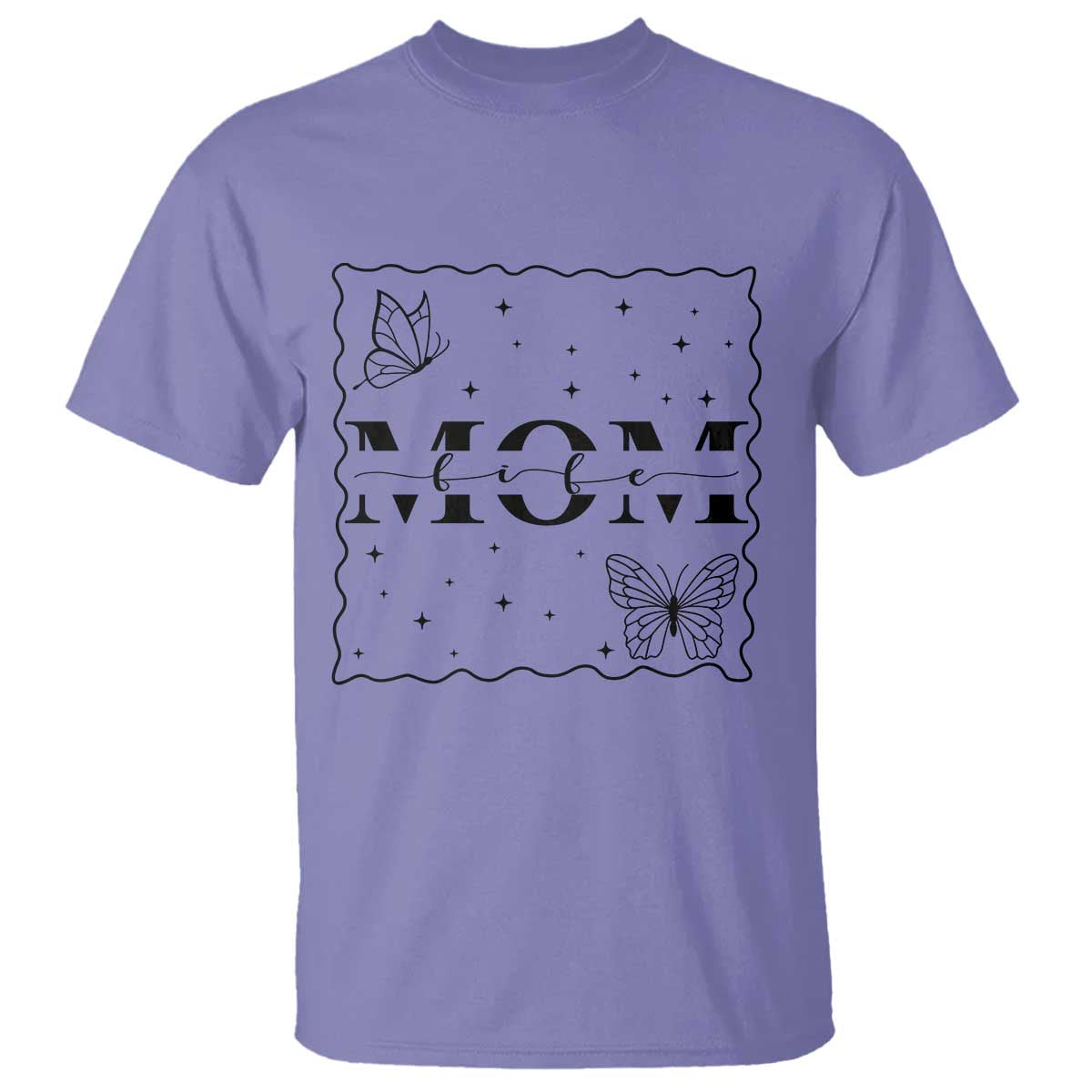 Funny Mom Life T Shirt Gift For Mother TS12 Violet Print Your Wear