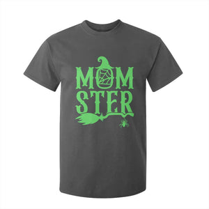 Funny Halloween T Shirt For Kid Momster Gift For Mom TS12 Dark Heather Print Your Wear