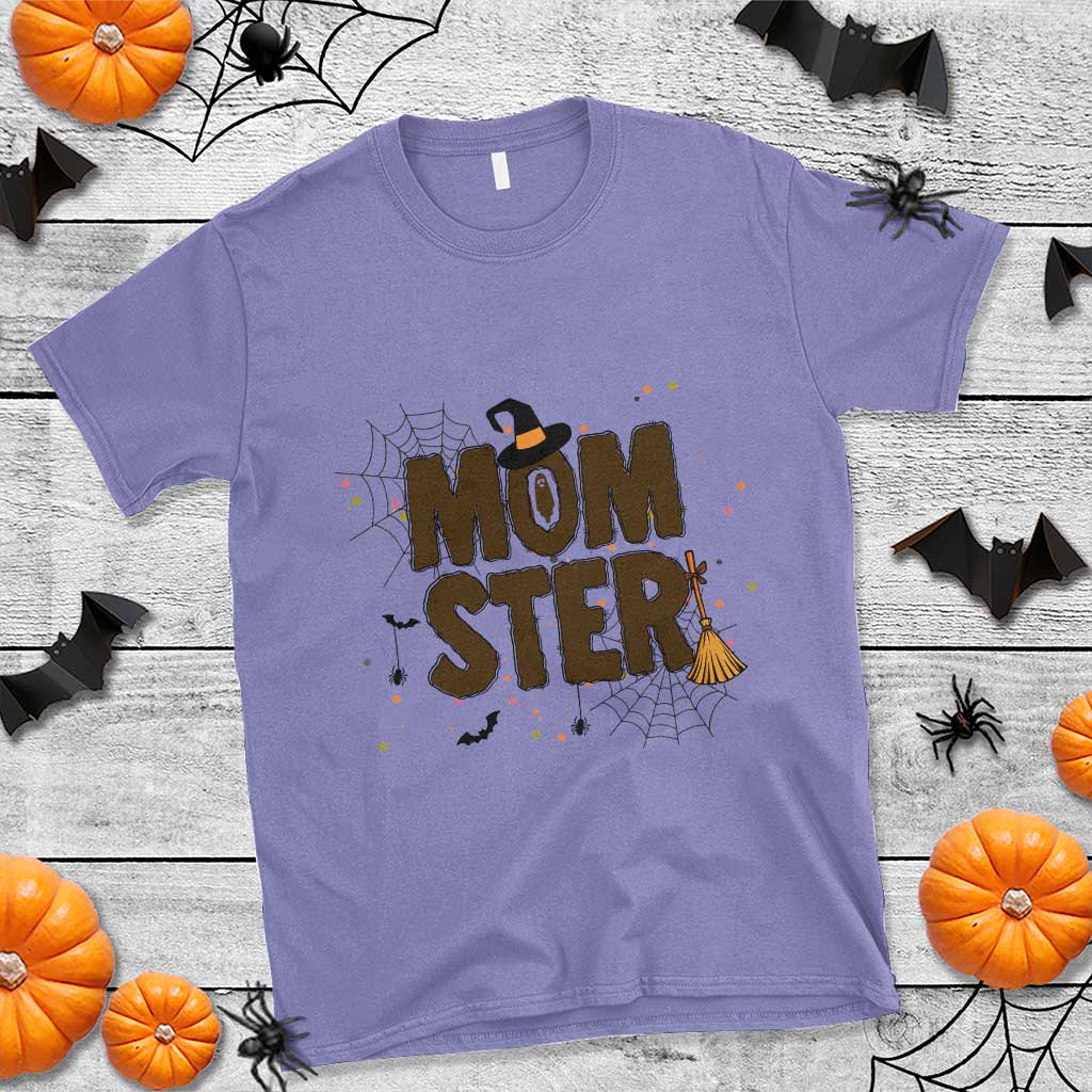 Halloween Mom Life T Shirt Funny Momster Quote TS12 Violet Print Your Wear