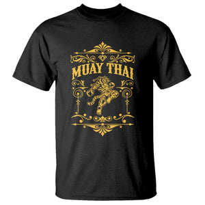 Muay Thai Tiger Fighter T Shirt Vintage Combat Sports Gift