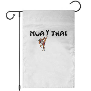 Funny Muay Thai Tiger Garden Flag Fighter Combat Sports Gift
