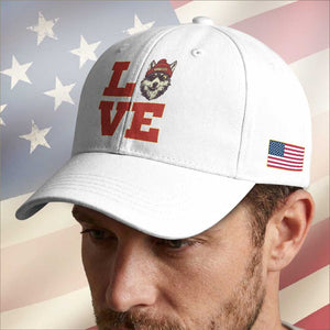 Midwest Wolf Football Pride Baseball Cap Game Day Gift TS12 Print Your Wear