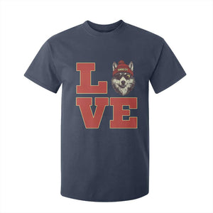 Midwest Wolf Football Pride T Shirt For Kid Game Day Gift TS12 Navy Print Your Wear