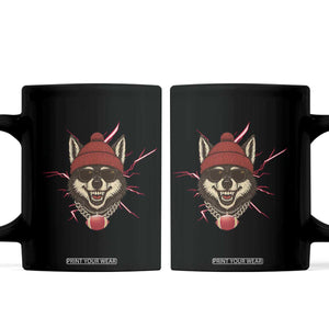Howling Wolf Spirit For The Midwest Football Fan Coffee Mug TS12 Black Print Your Wear