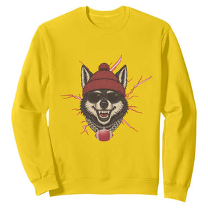 Howling Wolf Spirit For The Midwest Football Fan Sweatshirt TS12 Daisy Print Your Wear