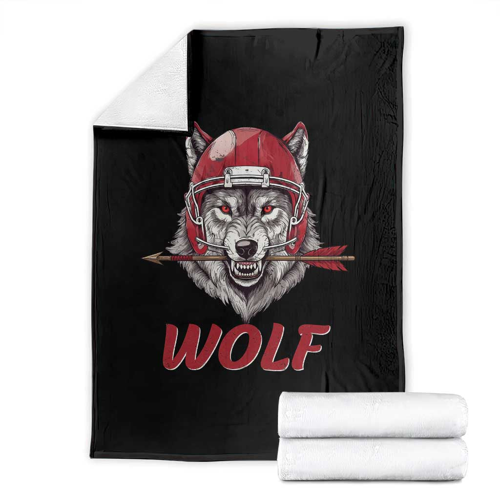 Midwest Game Day Lifestyle Throw Blanket Football Fan Gift TS12 Black Print Your Wear