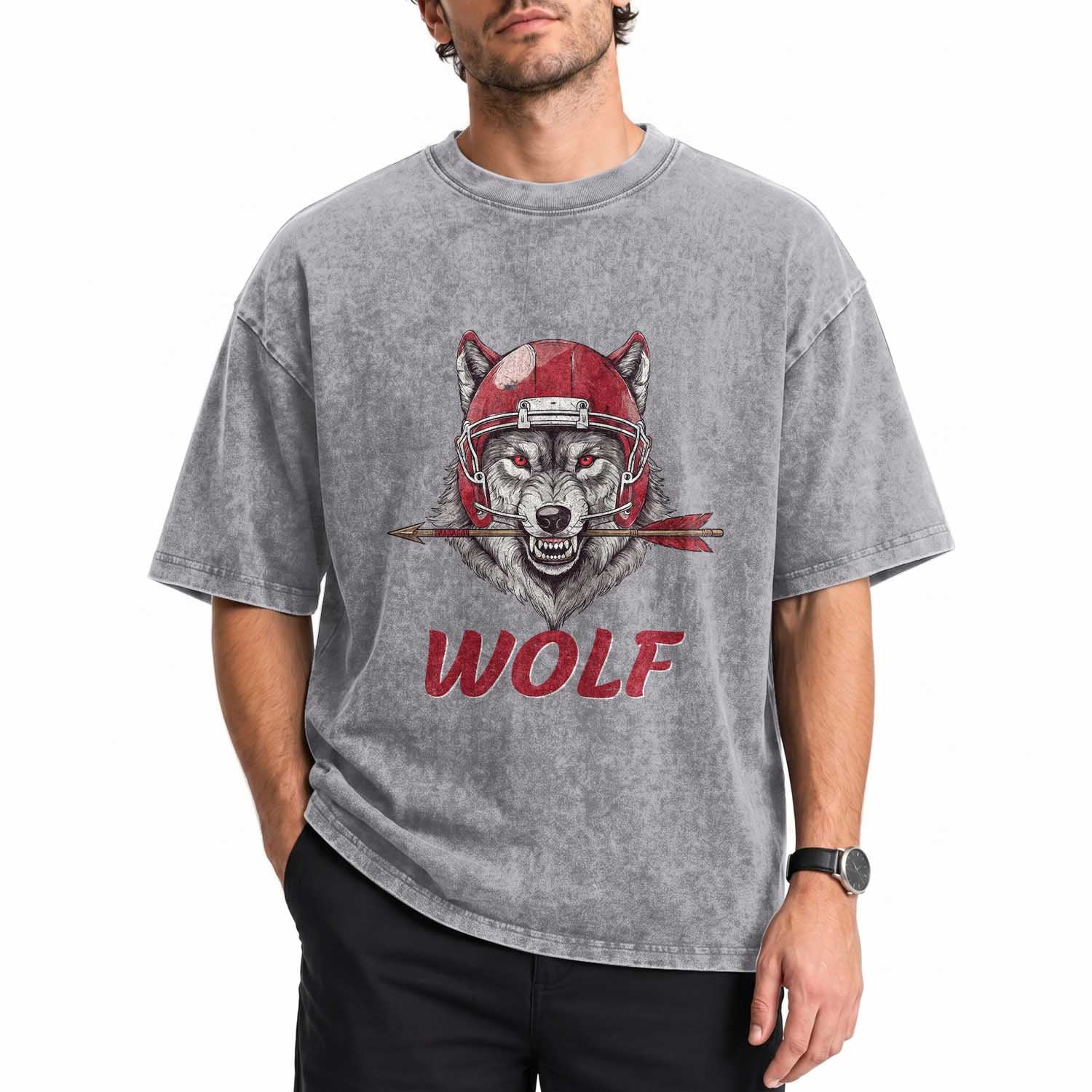 Midwest Game Day Lifestyle Washed Cotton T-Shirt Football Fan Gift