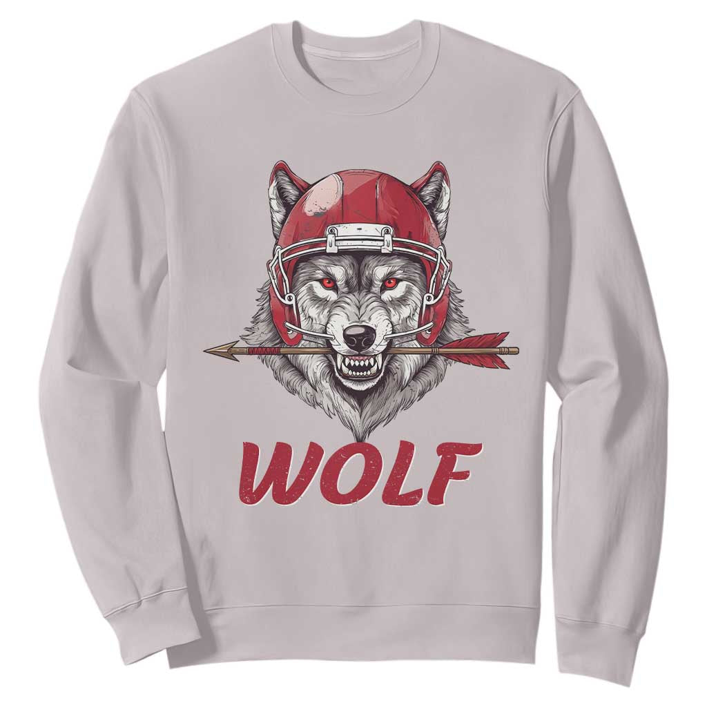 Midwest Game Day Lifestyle Sweatshirt Football Fan Gift TS12 Ice Gray Print Your Wear