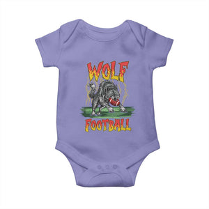 Lightning Wolf Lover Baby Onesie Sport Lover Gift TS12 Violet Print Your Wear