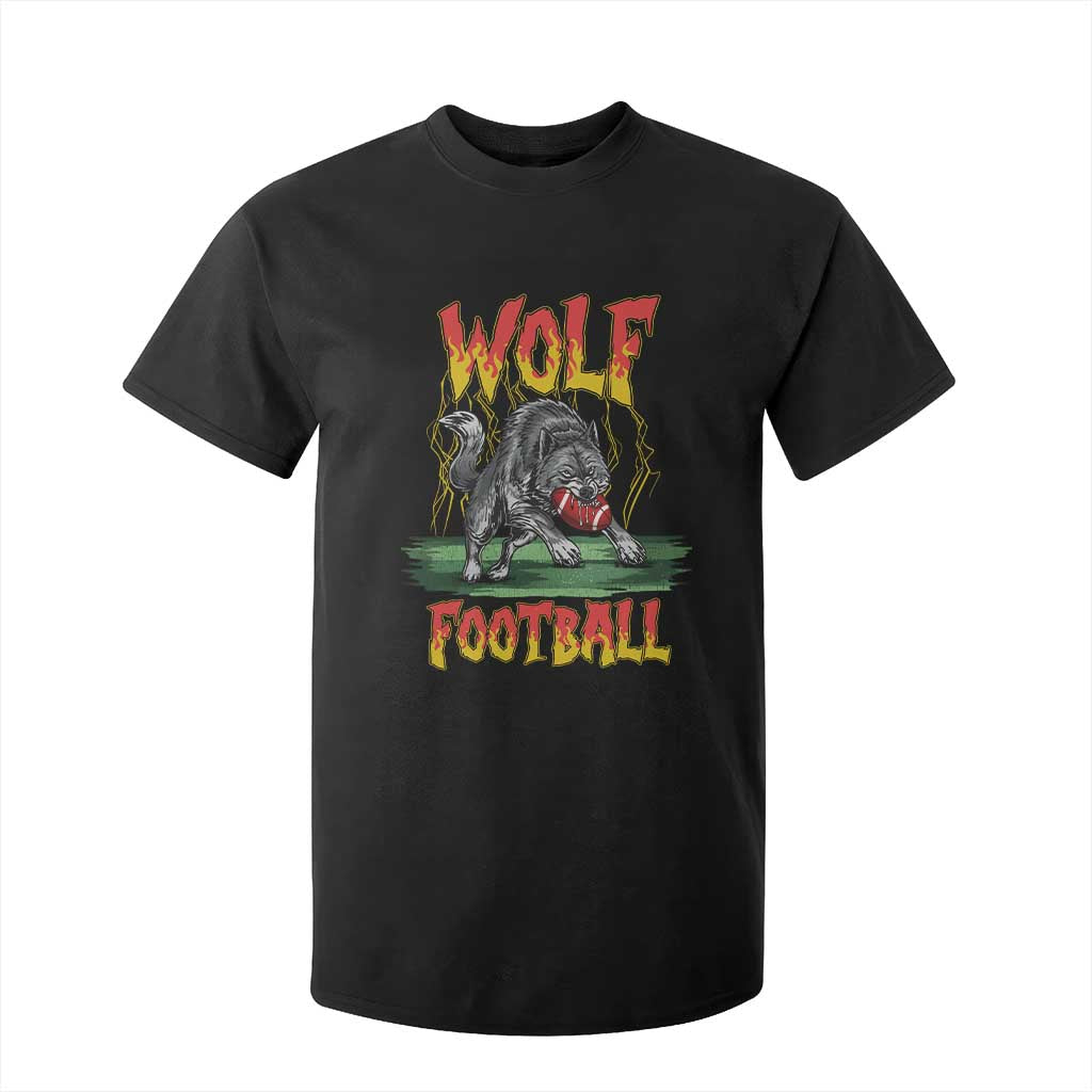 Lightning Wolf Lover T Shirt For Kid Sport Lover Gift TS12 Black Print Your Wear