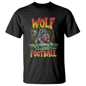 Lightning Wolf Lover T Shirt Sport Lover Gift TS12 Black Print Your Wear